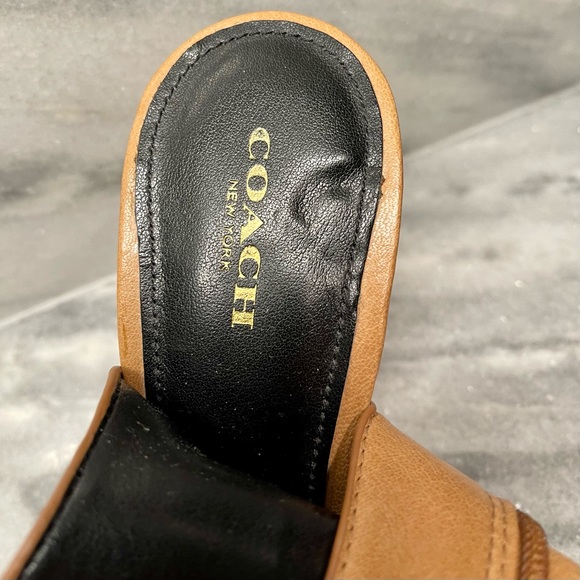 Coach - Lafayette Peep Toe Bootie / Toast / Size 8M - worn once, stored in box - Picture 5 of 8